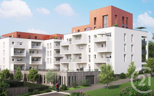 Appartement F3 à vendre - 3 pièces - 66.41 m2 - METZ - 57 - LORRAINE - Century 21 Gestion Et Patrimoine