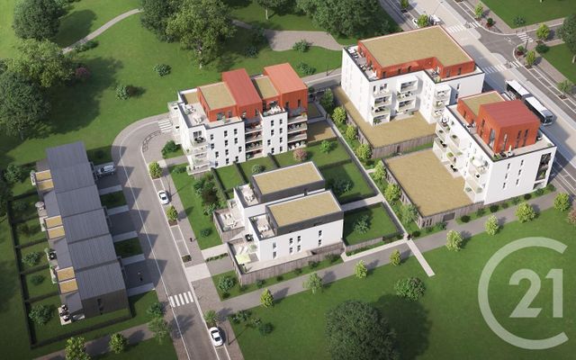 Appartement F3 à vendre - 3 pièces - 66.41 m2 - METZ - 57 - LORRAINE - Century 21 Gestion Et Patrimoine