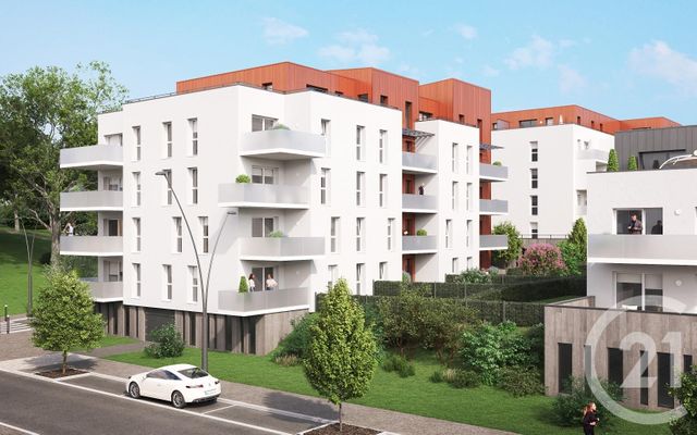 Appartement F3 à vendre - 3 pièces - 66.41 m2 - METZ - 57 - LORRAINE - Century 21 Gestion Et Patrimoine