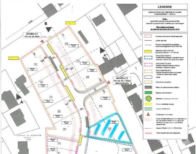 terrain à vendre - 709.0 m2 - GRAVELOTTE - 57 - LORRAINE - Century 21 Gestion Et Patrimoine