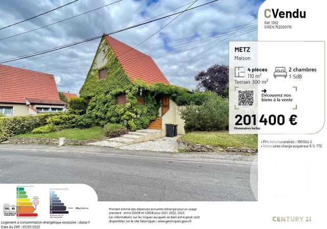 maison - METZ - 57