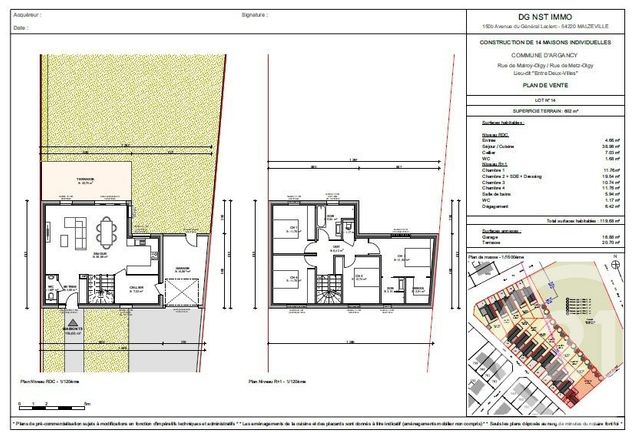 maison à vendre - 6 pièces - 120.0 m2 - ARGANCY - 57 - LORRAINE - Century 21 Gestion Et Patrimoine