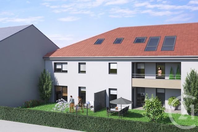 appartement à vendre - 4 pièces - 78.58 m2 - THIONVILLE - 57 - LORRAINE - Century 21 Gestion Et Patrimoine